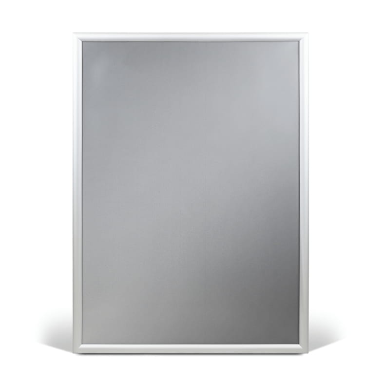 Ramka plakatowa OWZ A3 (42 x 29 cm) aluminiowa srebrna z prostym narożnikiem rama ramka plakatowa OWZ ścienna na plakat na zdjęcia profil 25 mm