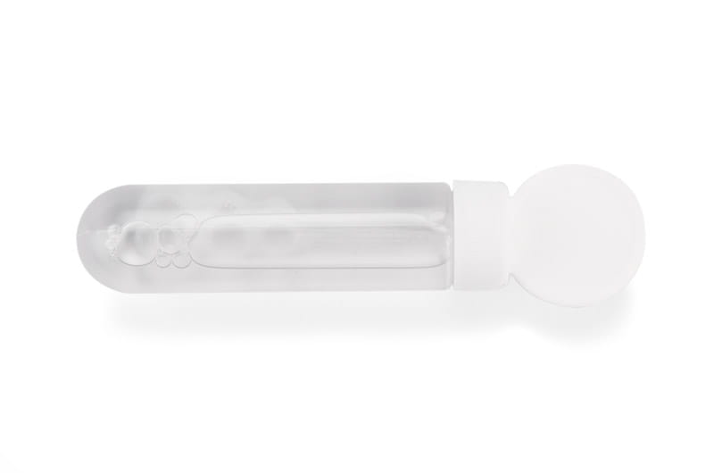 Bańki mydlane BUBBLES, 30 ml biały z logo