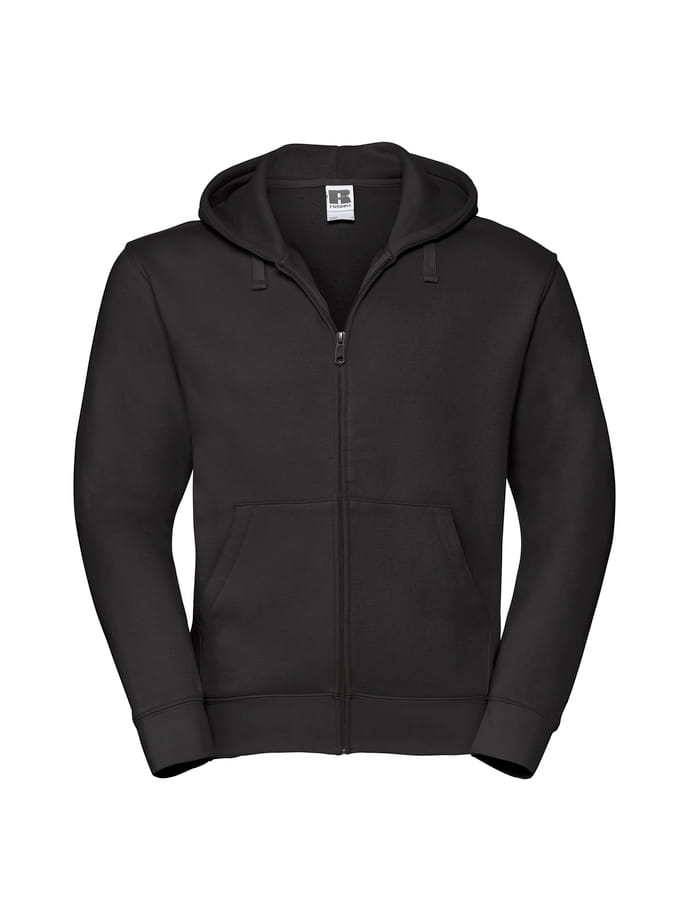 Bluza czarna rozpinana reklamowa Russell