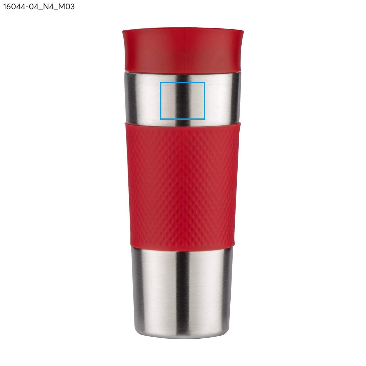 Kubek termiczny RONDE 420 ml czerwony