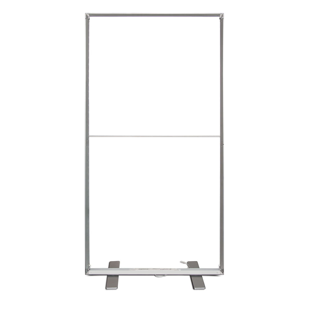 Stand reklamowy podświetlany LED FLEX 100 x 200 cm z wydrukiem dwustronnym