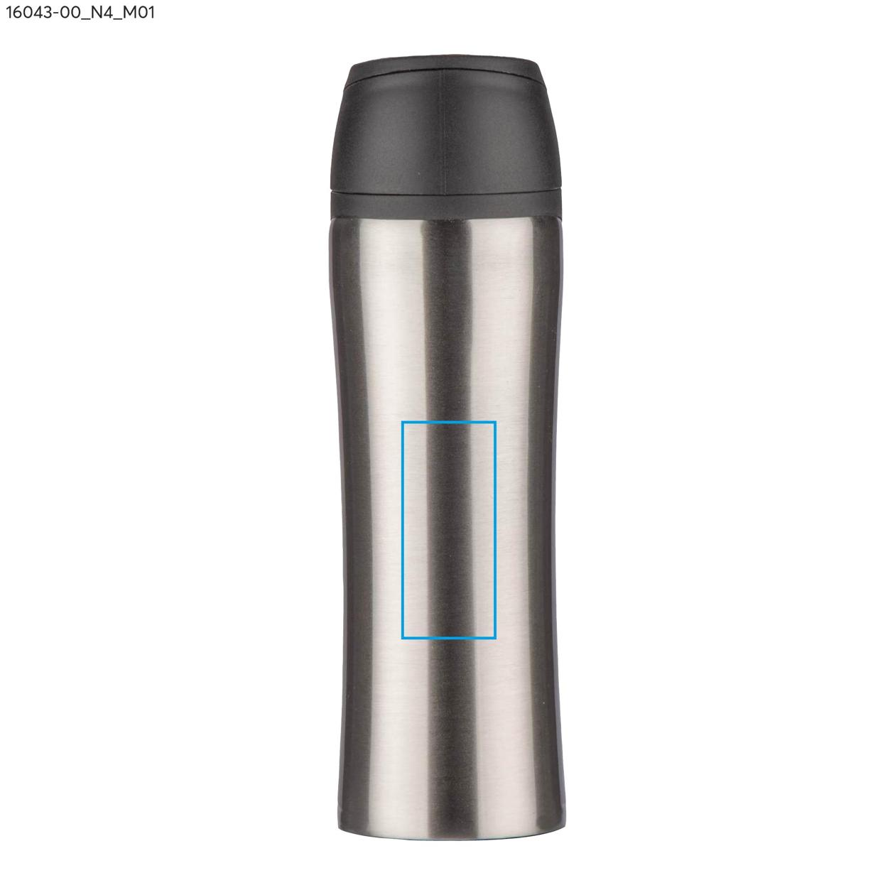 Kubek termiczny MIKE 450 ml srebrny