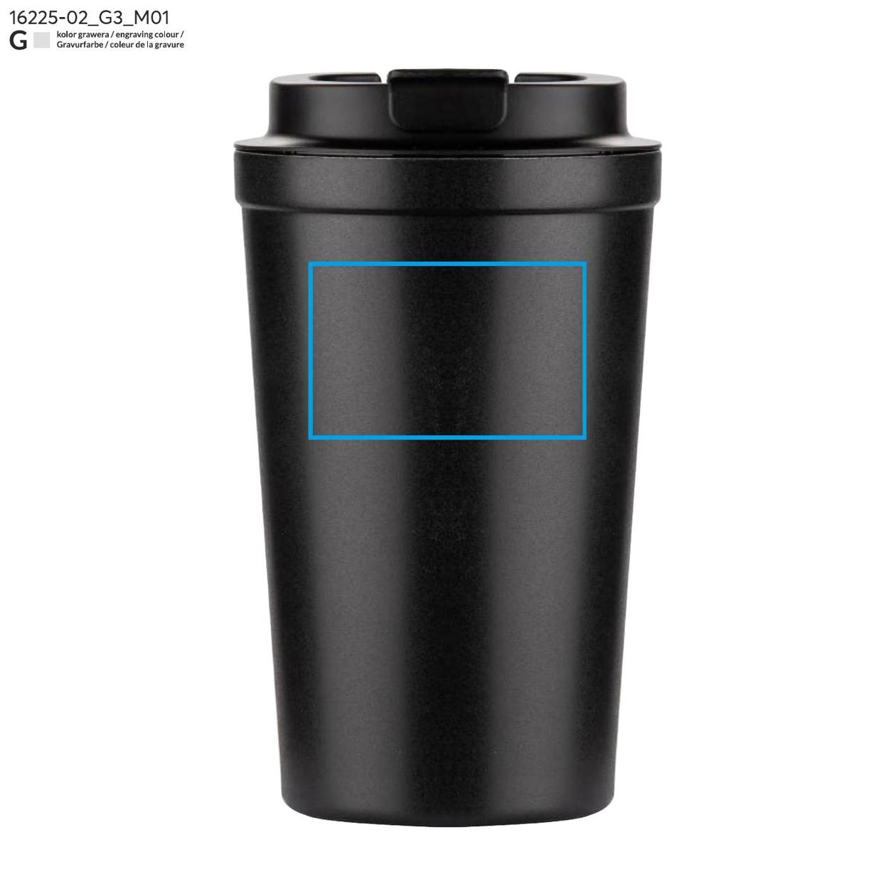 Kubek termiczny COLPO 400 ml czarny