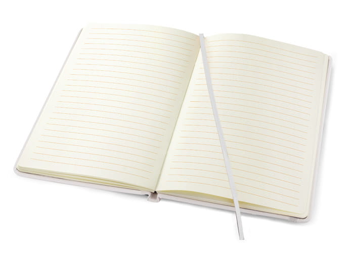 Notes VITAL A5 biały z logo