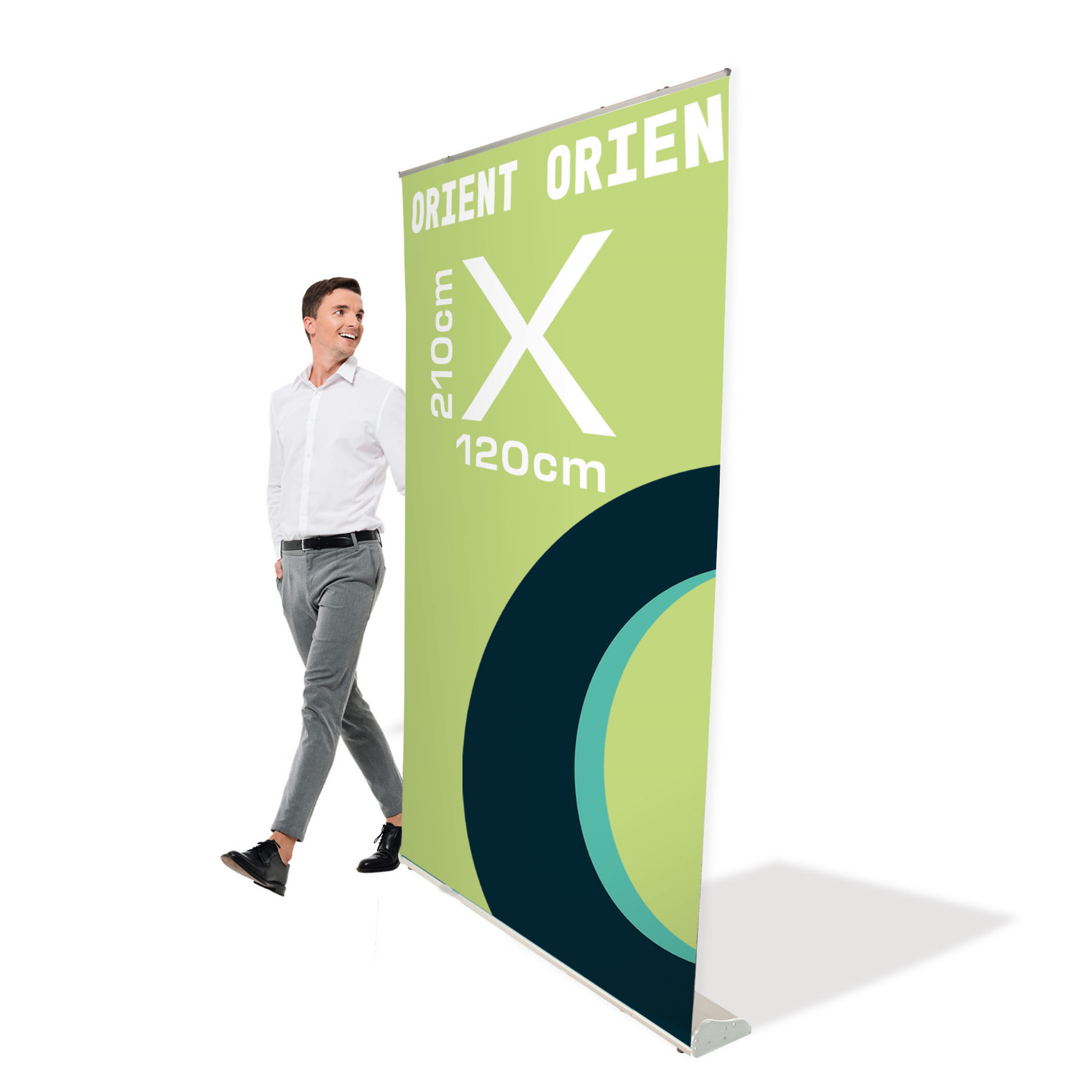 Rollup Orient 120 x 210 cm stojak reklamowy rozwijany z opcją wydruku