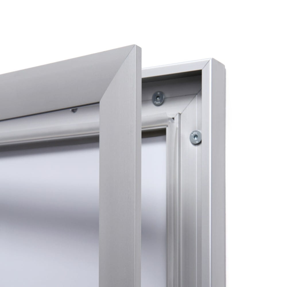 SCS 8xA4 Magnetic Display Case 88x61 cm Closed with a Key for Indoor Use, Indoor and Outdoor Display Cabinet, Advertising Display Case, Information Display Case, Notice Board, Information Board
