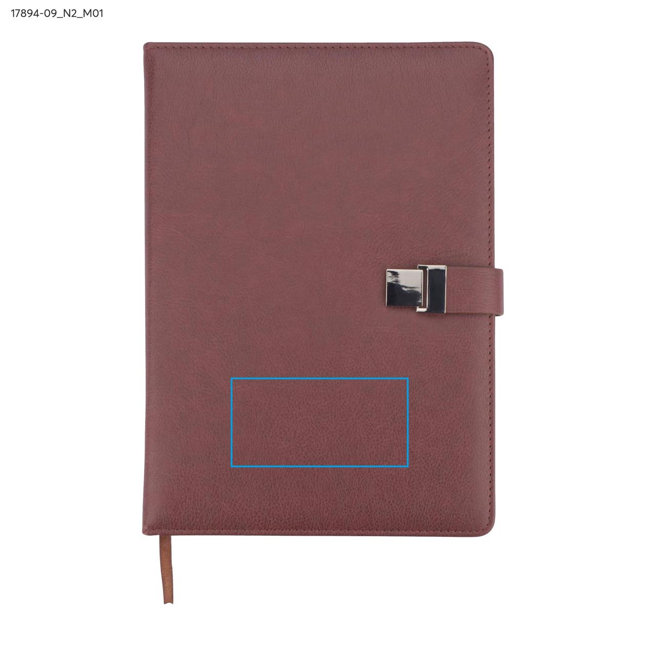 Notes IDELO B5 brązowy