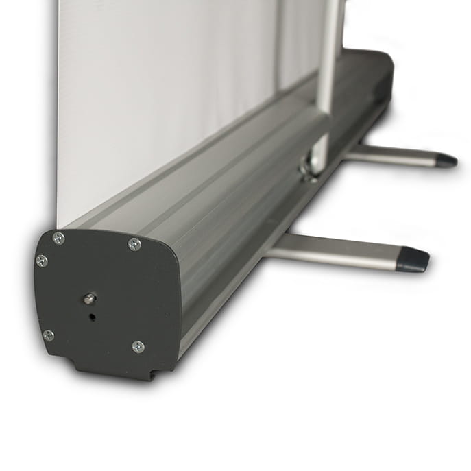 Mosquito Roll-up 100 x 200 cm Advertising stand like a Banner stand rolled up with a printout