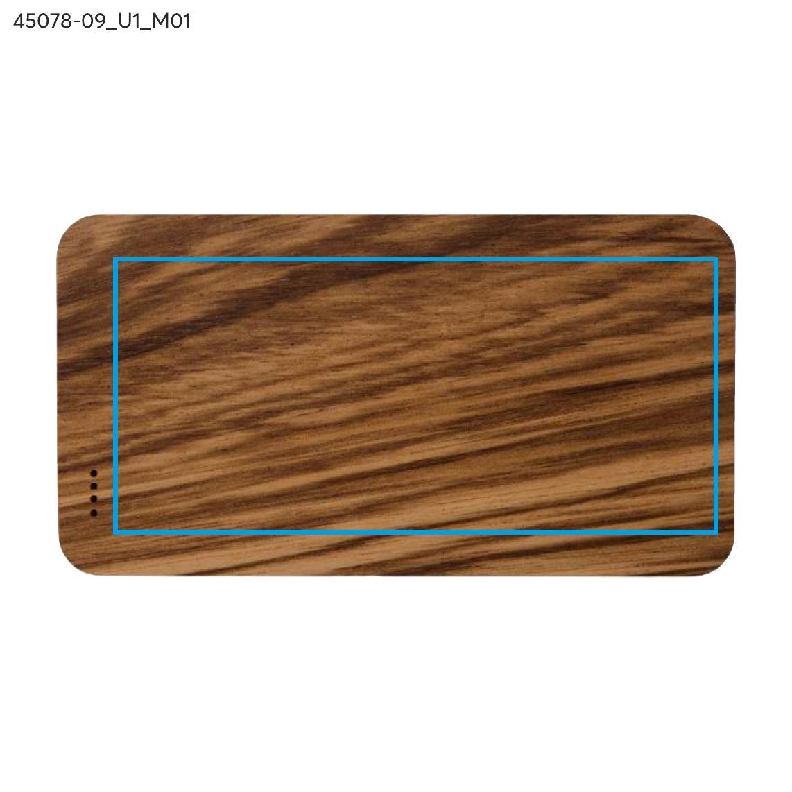 Power bank VIOUR 4000 mAh brązowy