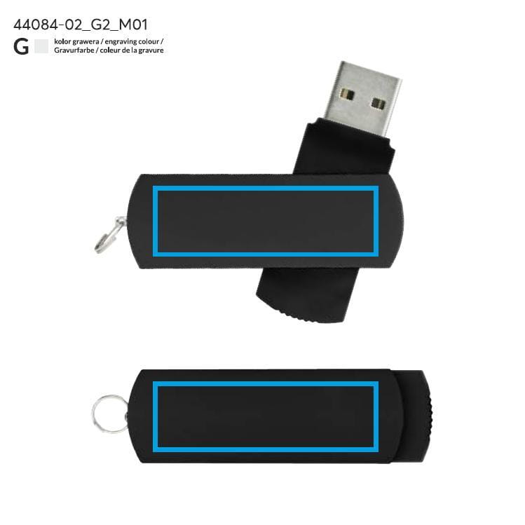 Pamięć USB ALLU 8 GB czarny