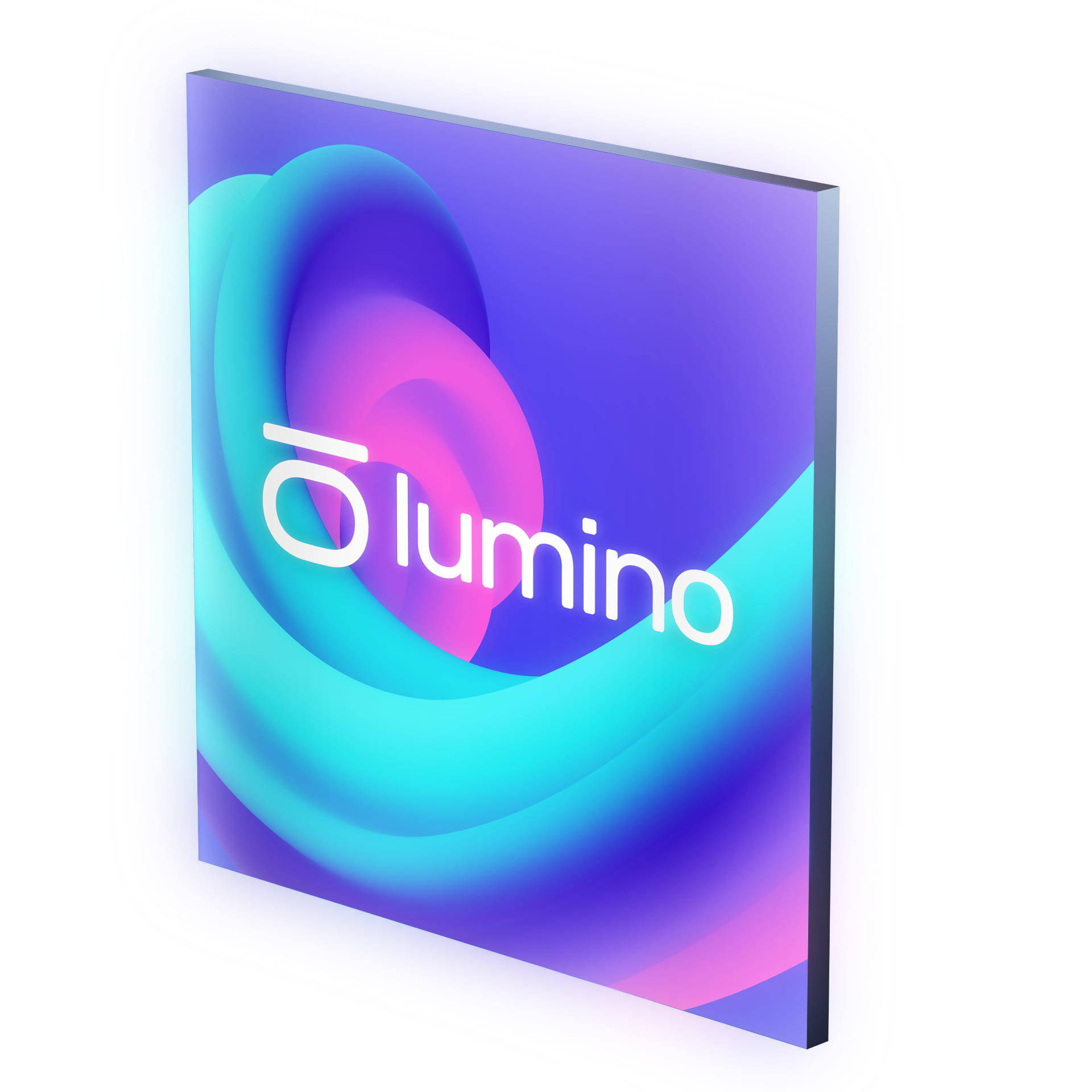 Lumino 75 mm wewnętrzny kaseton LED podświetlany ścienny
