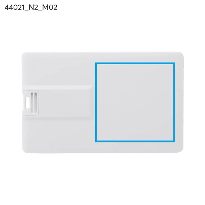 Pamięć USB KARTA 8 GB biały