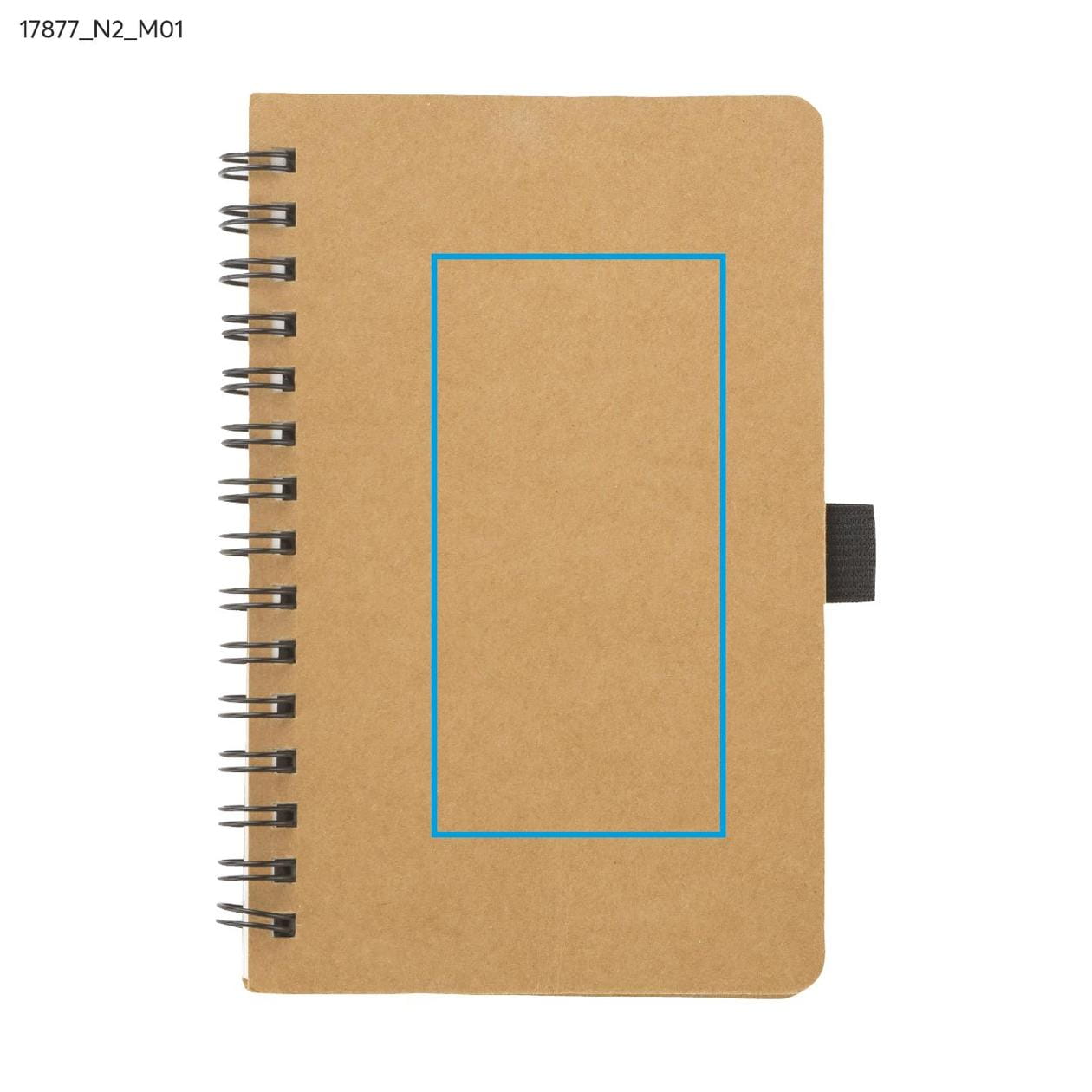 Notes BATO A6 brązowy