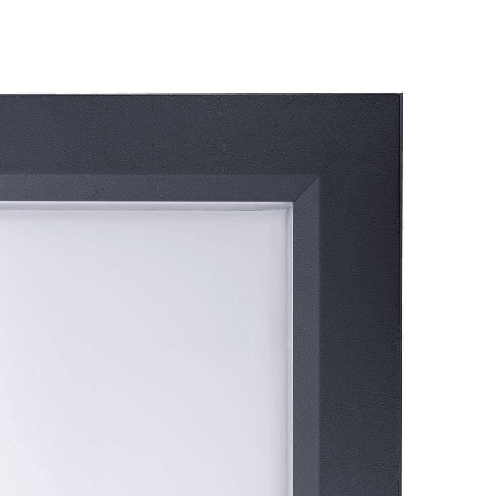 Gablota magnetyczna SLM 6xA4 z certyfikatem 65x60 cm trudnopalności B1 zamykana na kluczyk do użytku zewnętrznego gablota zewnętrzna gablota ogłoszeniowa gablota informacyjna tablica ogłoszeń tablica informacyjna ogniotrwała antracyt
