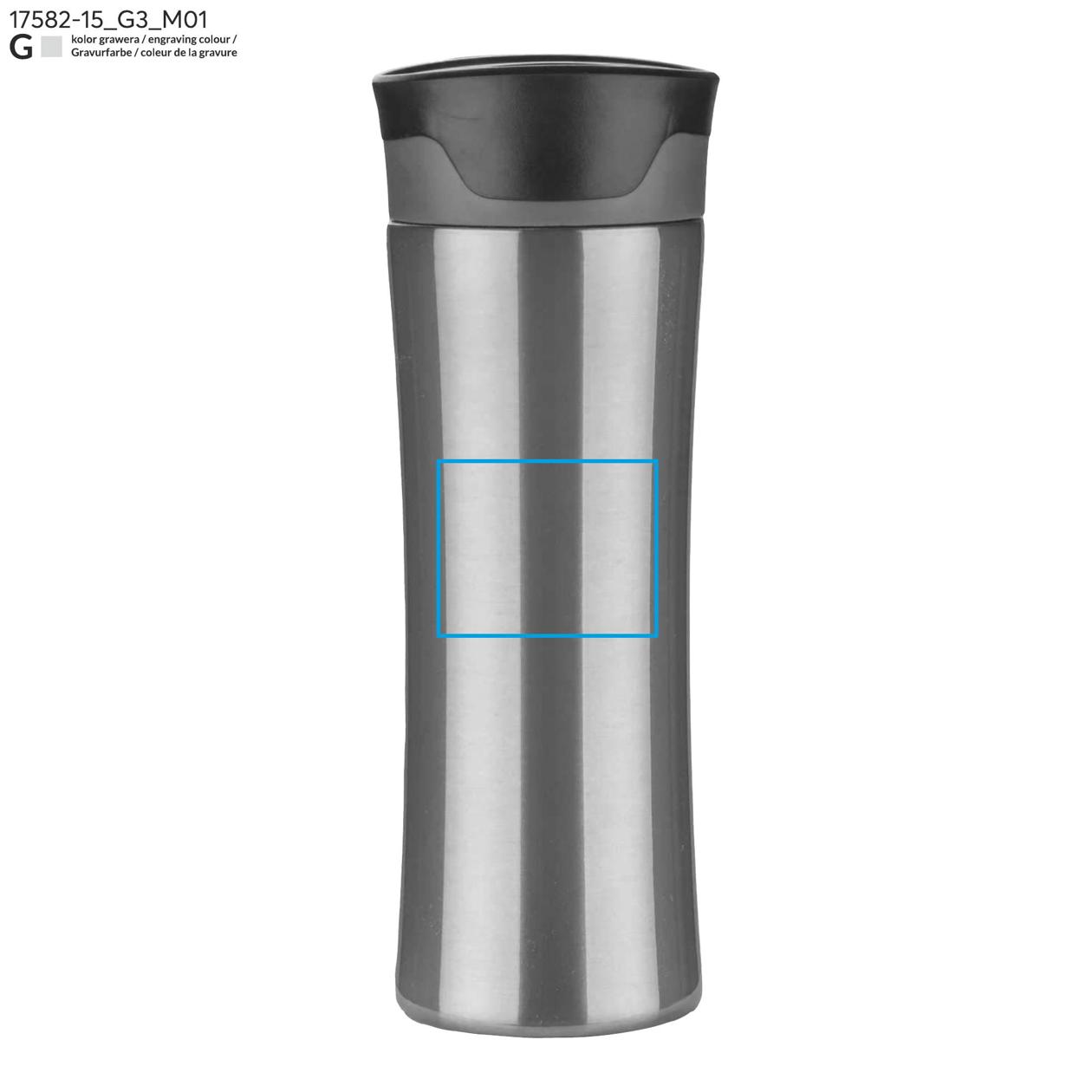 Kubek termiczny ARCTIC 400 ml grafitowy