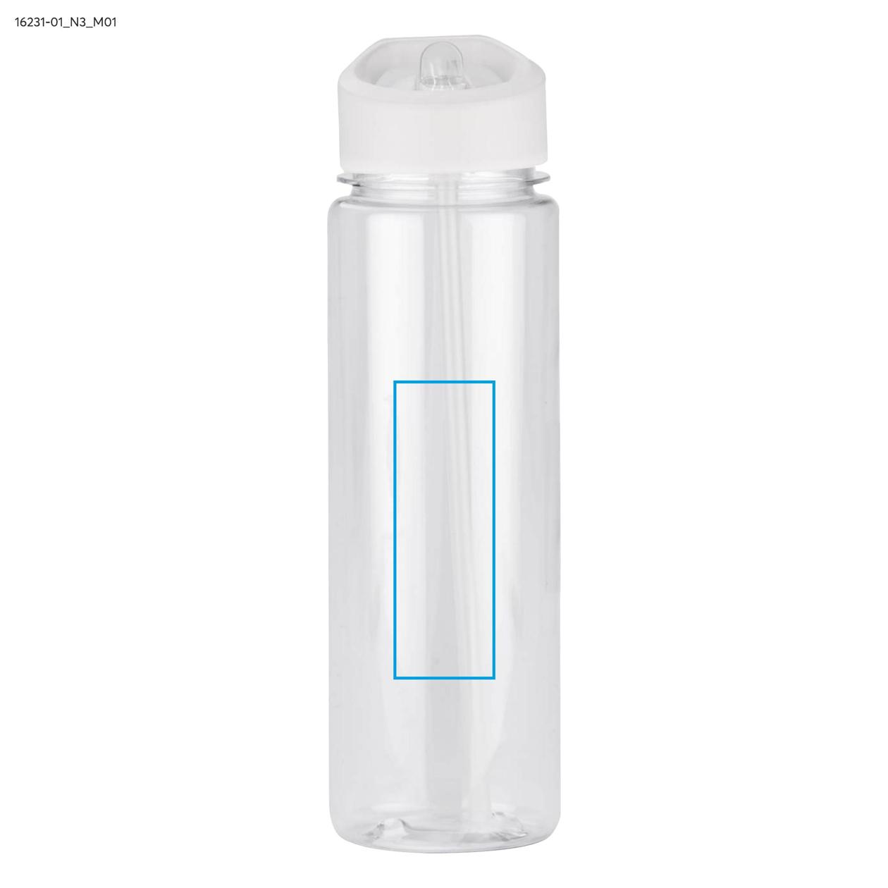 Butelka rPET RELITO 650 ml biały