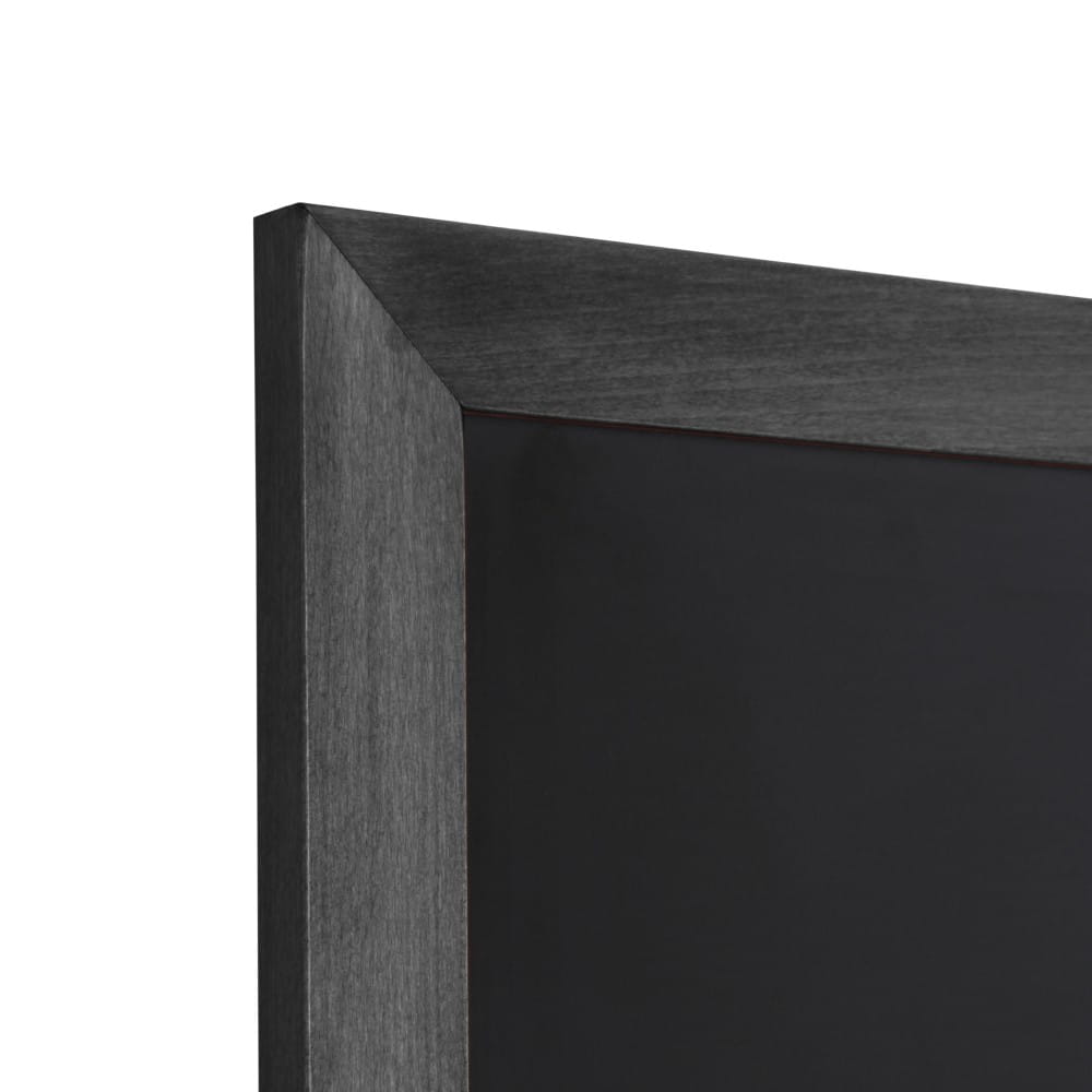 NATURE Chalkboard Black  30 x 40 cm, Wooden Chalkboard with a Black Surface for Writing with Chalk Markers