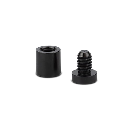 Dystans montażowy 13mm Ø Aluminium Czarny 13x19