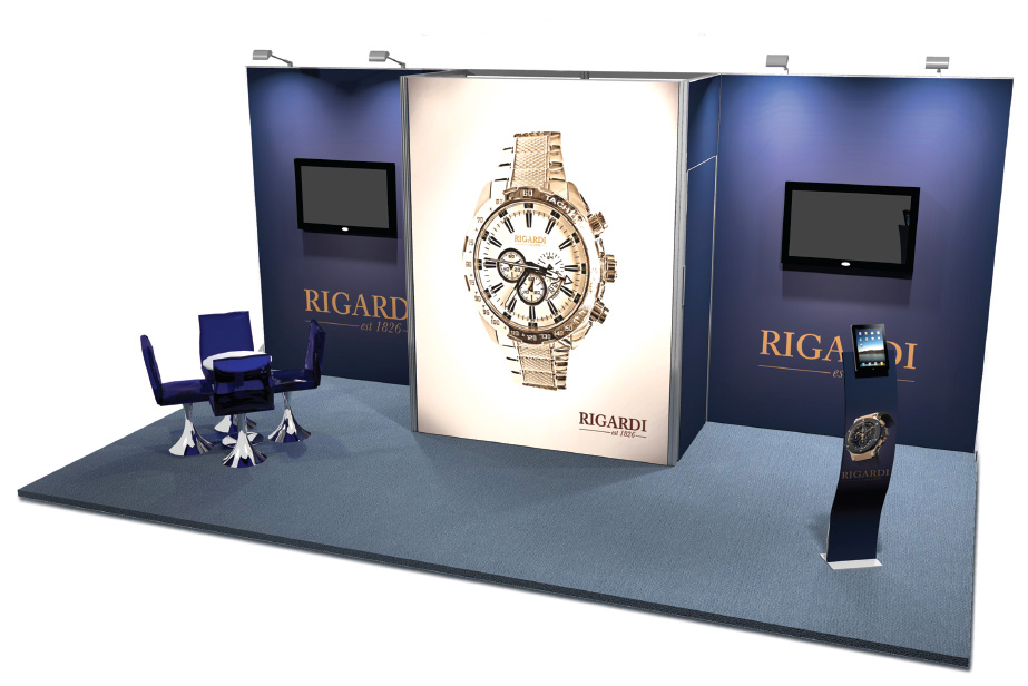 Vector Rigardi Stand 18m2