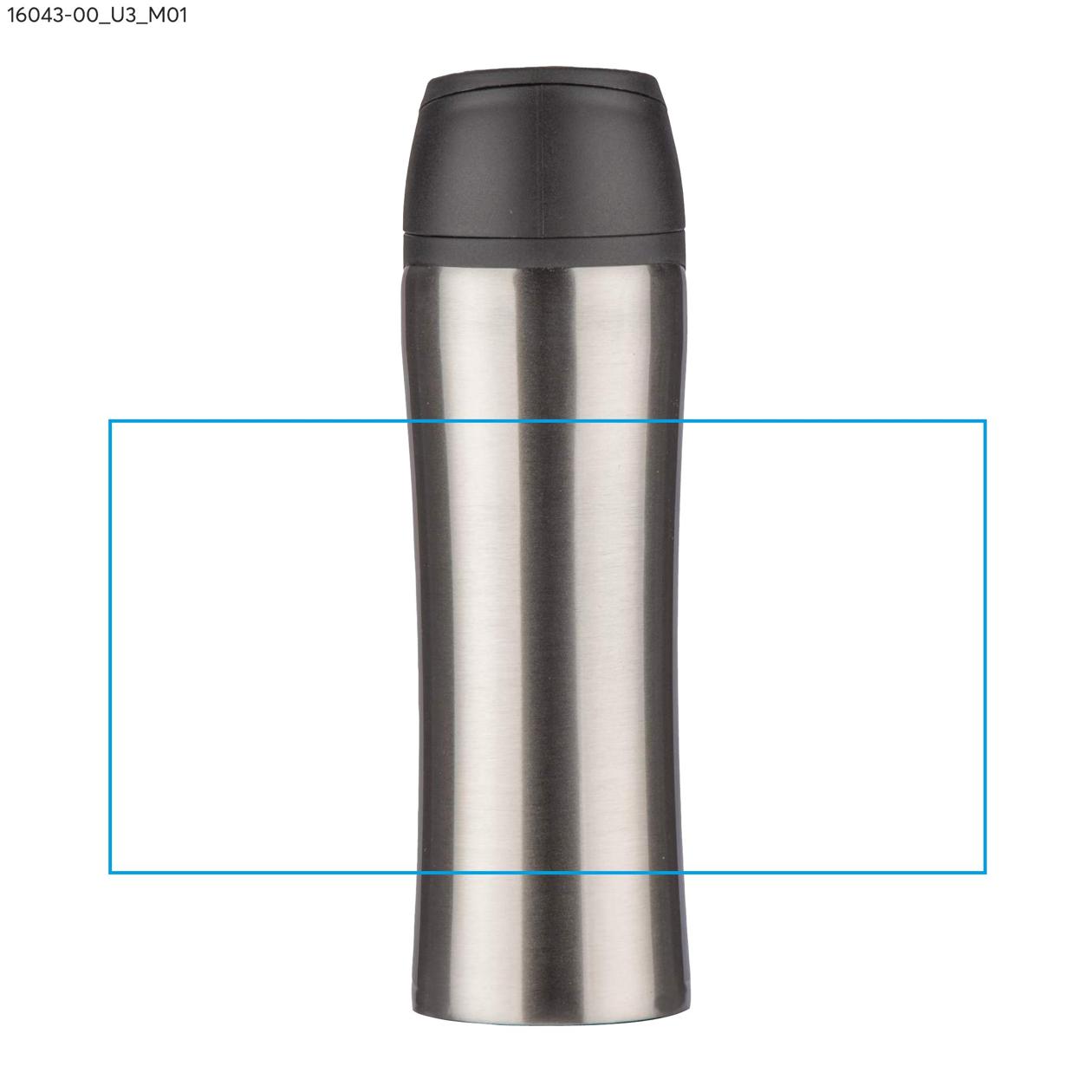 Kubek termiczny MIKE 450 ml srebrny