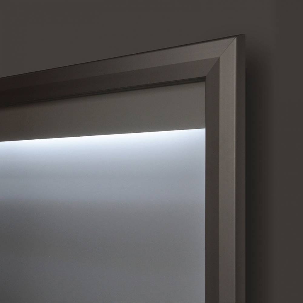 Zewnętrzna gablota magnetyczna ILLUMO 6xA4 80x86 cm z podświetleniem LED zamykana na kluczyk do użytku zewnętrznego gablota zewnętrzna gablota ogłoszeniowa gablota informacyjna tablica ogłoszeń tablica informacyjna