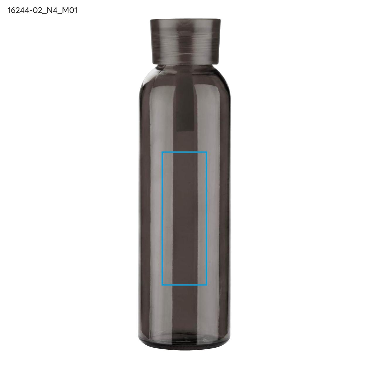 Butelka szklana VERRE 500 ml czarny