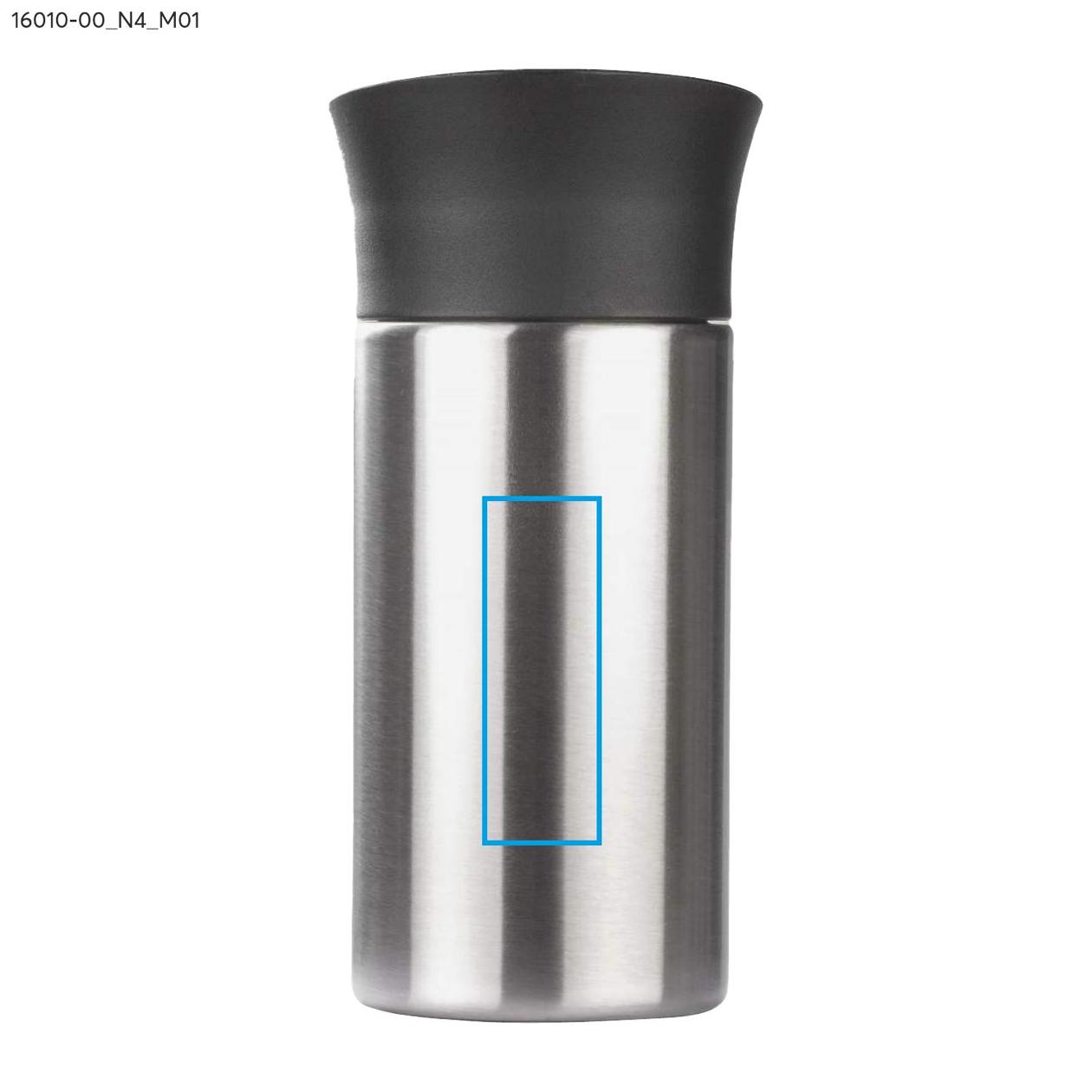 Kubek termiczny EDDY 300 ml srebrny