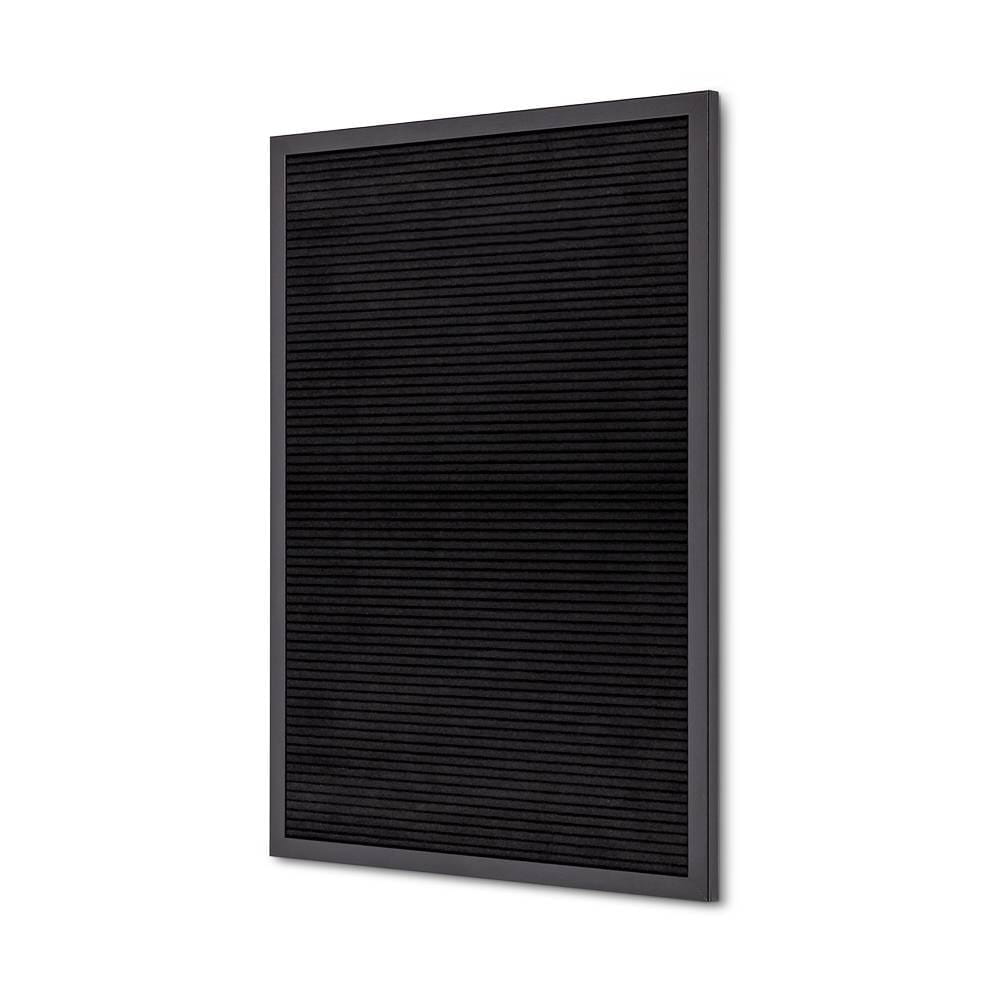 Czarna tablica literowa 40 x 60 cm do użytku wewnętrznego w zestawie z literami wewnętrzna tablica literowa ogłoszeniowa tablica informacyjna tablica ogłoszeń