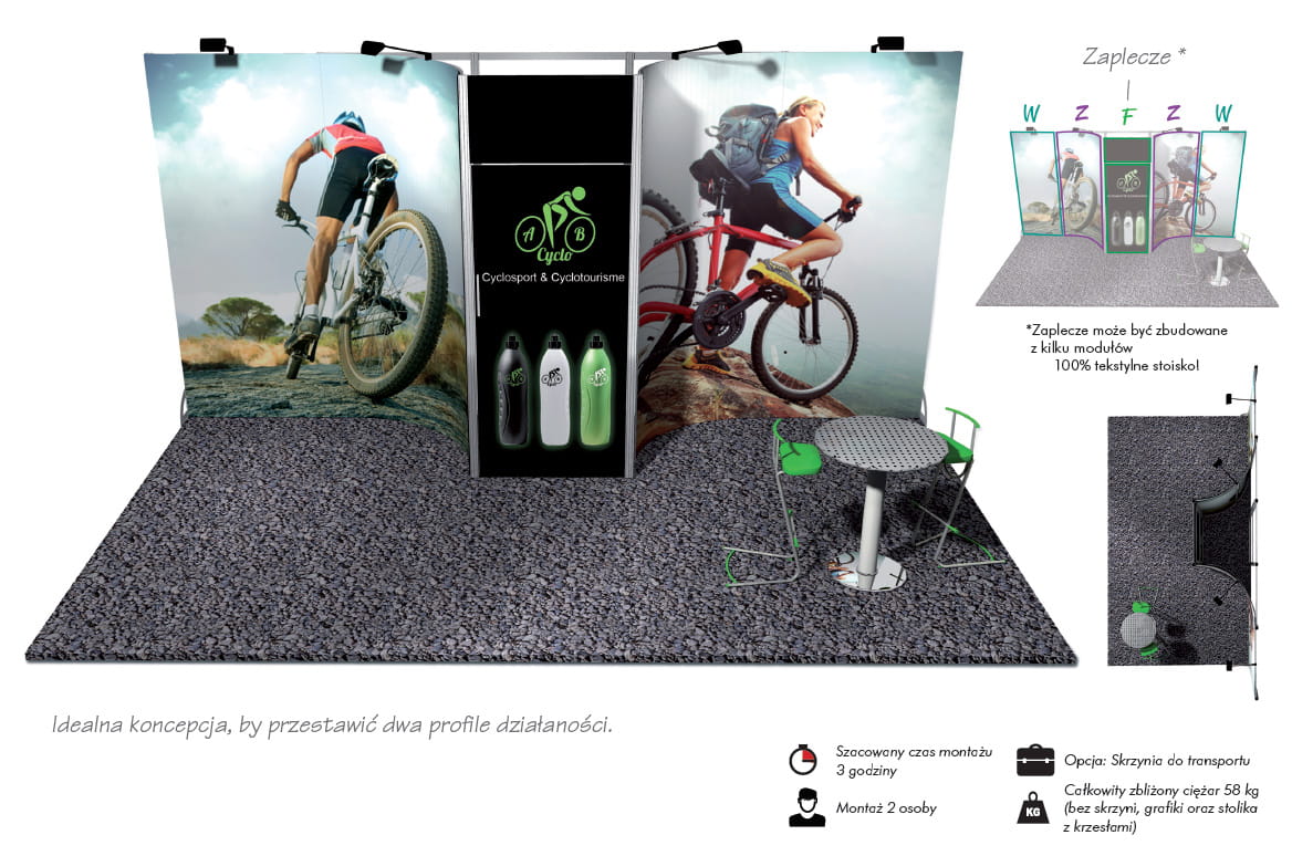 Vector Cyclo Stand 15m2