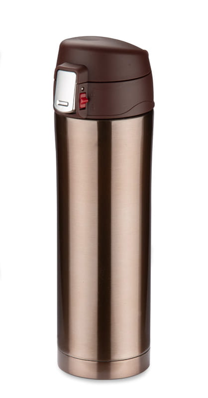 Kubek termiczny LOCK 440 ml brązowy