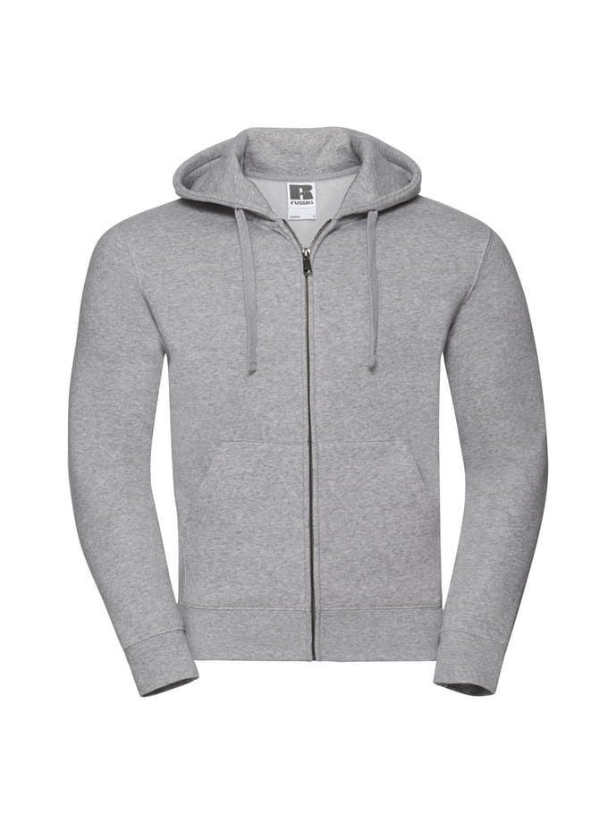 Bluza jasny szary (melanż) rozpinana reklamowa Russell