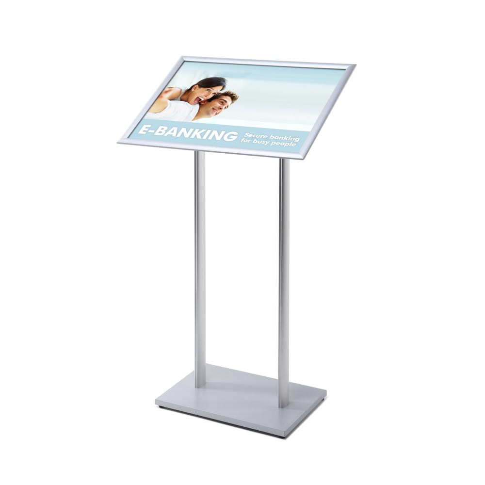 MBARD Menu Stand, A2 Frame Information Display Stand for Restaurant, Gastronomy, Hotel, Poster Stand, Menu Board