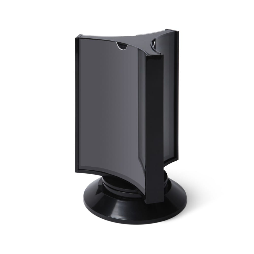 SCRITTO® DL Three-Sided Information Stand For A Menu, Three-Sided Display For Placing On a Table, Menu Stand, Information, Leaflet, Poster
