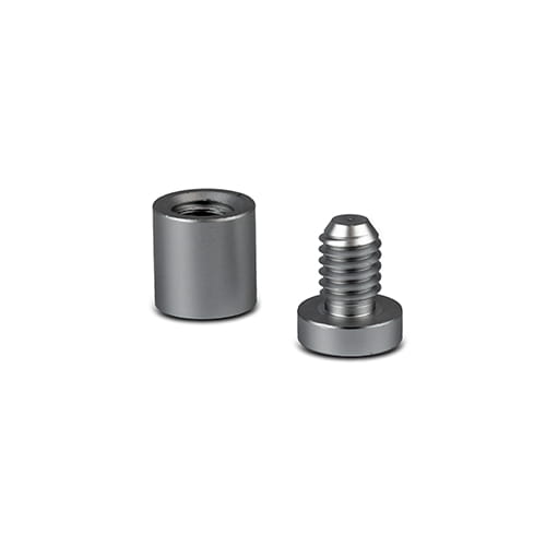 Dystans montażowy 13mm Ø Aluminium Srebrna Satyna 13x25