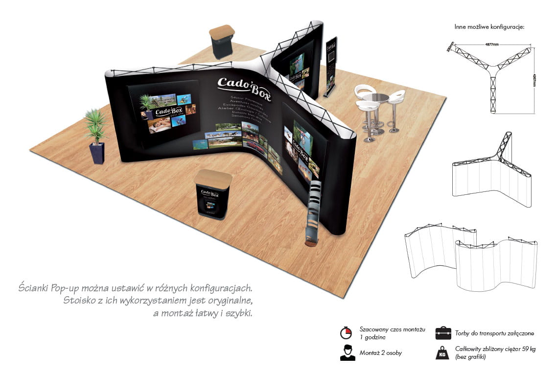 36m2 Box Exhibition Set