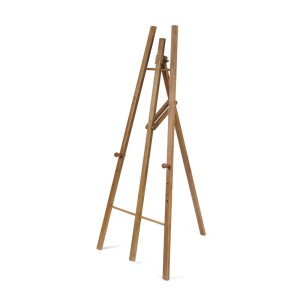 Light Brown Wooden Stand for Chalkboards